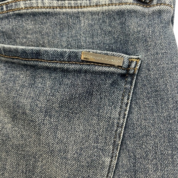 White House Black Market WHBM High-Rise Sculpt Straight Crop Jeans OS - Picture 10 of 16